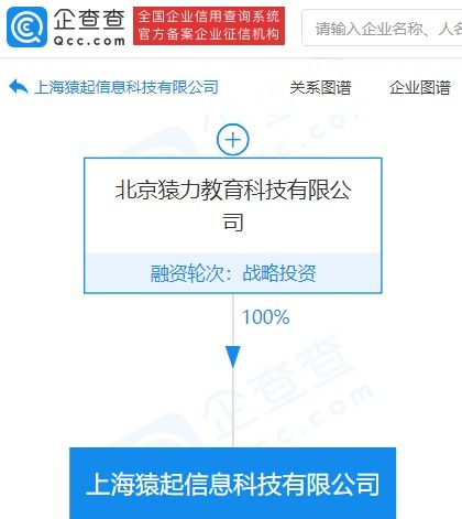 猿辅导成立信息科技新公司，注册资本1000万进军第二类增值电信业务